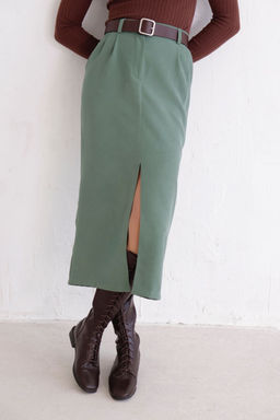 Юбка миди-макси с разрезом спереди - Martichelli фото 22