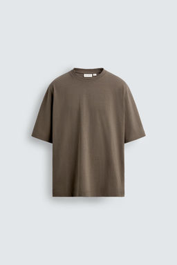 WASHED HEAVYWEIGHT T-SHIRT - Zara фото 6