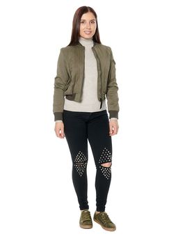 Бомберы B-8867 Хаки