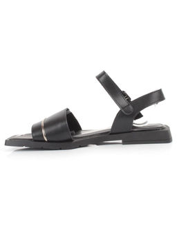 08-PEY183-3 BLACK Босоножки женские (натуральная кожа)