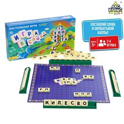 Настольная игра на эрудицию Игра в слова: скрабл, поле, подставки, мешок, буквы
