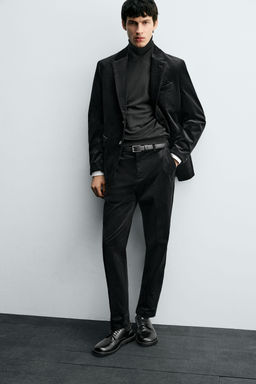 CORDUROY SUIT TROUSERS - Zara фото 5
