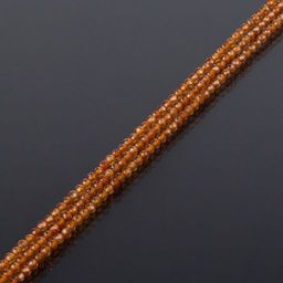 Бусины для украшений из Граната Спессартин (130 бусин)