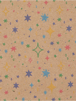 Цена за 10 шт. Бумага крафтовая «Искры», 70 ×100 см