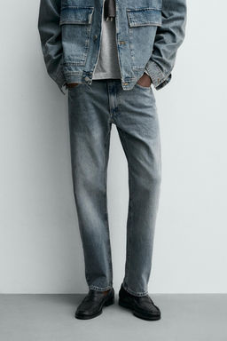 JEANS REGULAR FIT / Azul pastel - Zara фото 2