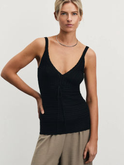 Вязаный топ из вискозы / Zarina