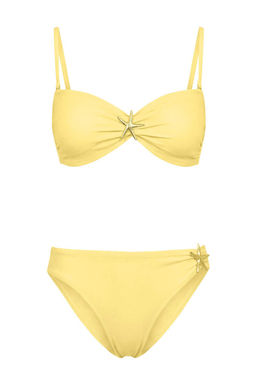 Sar? Premium Aksesuarl? Straplez Kapl? Normal Bel Regular Bikini Tak?m? TBESS26BT00040