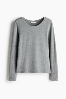Camiseta entallada de algod?n