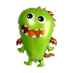 Воздушный шар фольгированный 28" «Добрый монстрик-дракон»