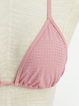 ??kar?labilir Pedli Ta?l? Kad?n Bikini ?st