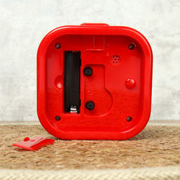 Будильник 10 см / XD901 /уп.100/ плавный ход/ подсветка экрана/ микс