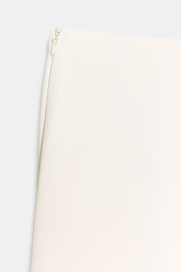 FALDA PANTAL?N BAJO ENCAJE / Crudo - Zara фото 7