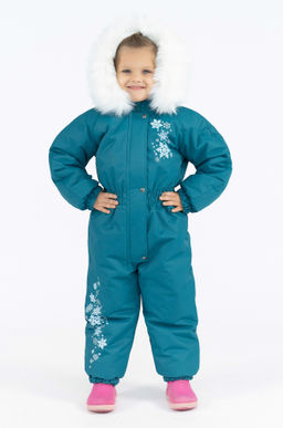 Комбинезон зимний океан зеленый