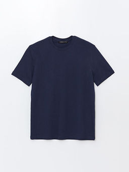 Bisiklet Yaka K?sa Kollu Penye Erkek Ti??rt