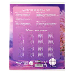 Цена за 19 шт. Тетрадь в клетку 18 листов, 5 видов МИКС, обложка мелованный картон, «Холодное сердце»