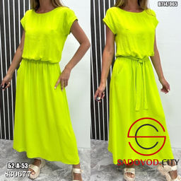 Платье женское из хлопка