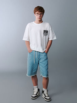 Gen? Erkek Jean Bermuda