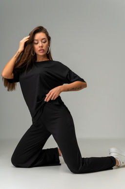 Женский летний костюм лапша с добавлением вискозы Happyfox