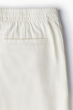 Pantal?n corto en mezcla de lino Regular Fit - H&m фото 5