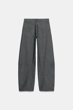 ZW COLLECTION STRIPED TROUSERS - Zara фото 7