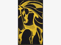 Полотенце махровое 6с103.412ж1 Вихрь(т.желтый) 50х90см