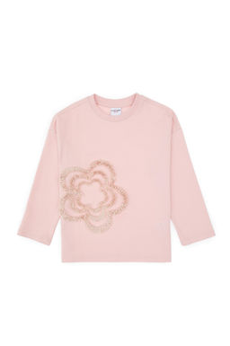 K_z _ocuk Pudra Bisiklet Yaka Sweatshirt - U.s. polo assn фото 2