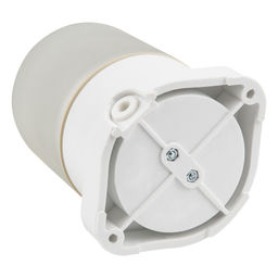 UWL-K01R 60W/E27 IP65 WHITE Светильник влагозащищенный под лампу Е27, для бань и саун, до +125С. Цвет корпуса белый. ТМ Uniel