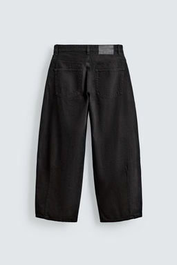 JEANS BALLOON FIT / Negro - Zara фото 8