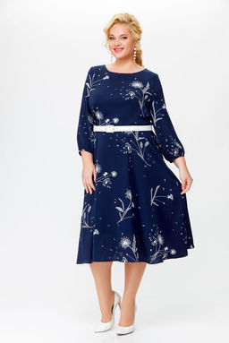 Блуза Swallow 803.2 черный+серебряный узор фото 928