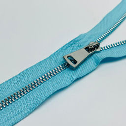 Молния трактор №5 Premium н/р 18см никель D544 нежно голубой уп.1шт