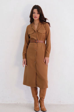 Платье-рубашка с английским воротником - Martichelli фото 208