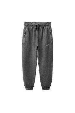 PANTAL?N FELPA JOGGER GARMENT DYE / Gris antracita - Zara фото 2