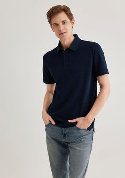 Lacivert Polo Tisort