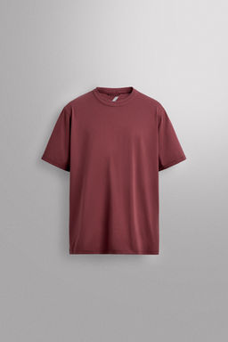 COTTON BLEND TECHNICAL T-SHIRT - Zara фото 6