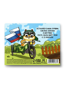 Цена за 2 шт. Подарочный набор С 23 февраля!, блокнот-раскраска и восковые мелки - Artfox фото 8