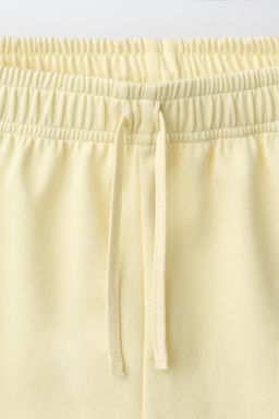 CONJUNTO CAMISETA Y BERMUDA INTERLOCK / Amarillo - Zara фото 9