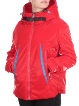 D004 RED Куртка демисезонная женская (100 гр. синтепон)