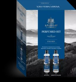 Цена снижена! А.РАЛЛЕ и КО набор For men (шампунь-бальзам д/волос+гель д/душа)