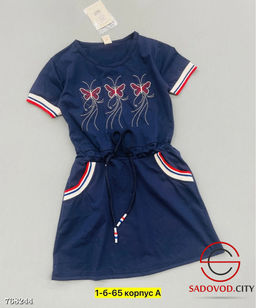 Базовое платье для девочки - Bruno фото 6