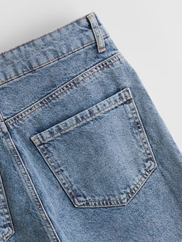 Barrel Fit Kad?n Jean Pantolon