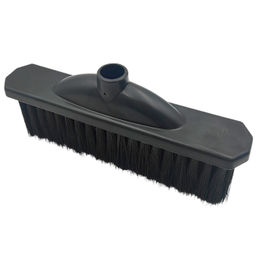 Щетка для пола п/эт. 25х5см, щетина 6,5см, с отверстием для черенка d22мм под гвоздь