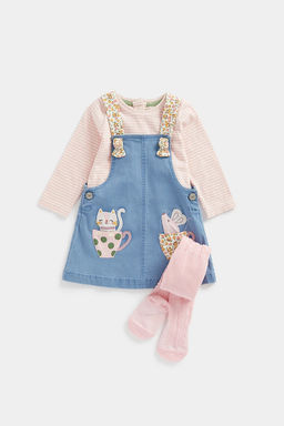 Mothercare / Комплект: платье, футболка  фото 2