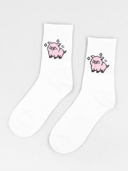 Носки Pig shining, цвет белый, мужские/женские р. 35-40