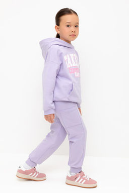 КР 400783/пастельно-лиловый брюки для дев