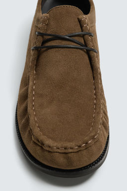 ZAPATO PIEL LIMITED EDITION / Marr?n - Zara фото 6