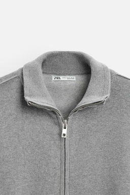 UNEVEN STITCH KNIT JACKET - Zara фото 8