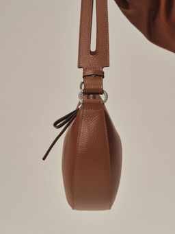 Сумка женская сэддл Azaro 31042 коппер