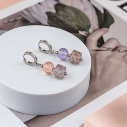 Серьги из муранского стекла