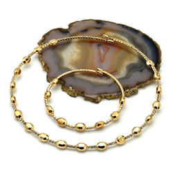 Колье-чокер с браслетом цв.золотистый, 40см, 17см