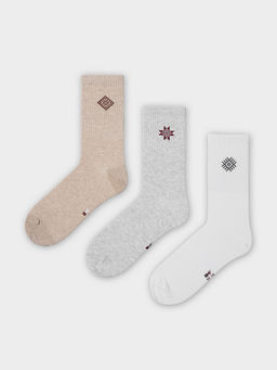 Носки унисекс в наборе, 3 пары - Mark formelle фото 3